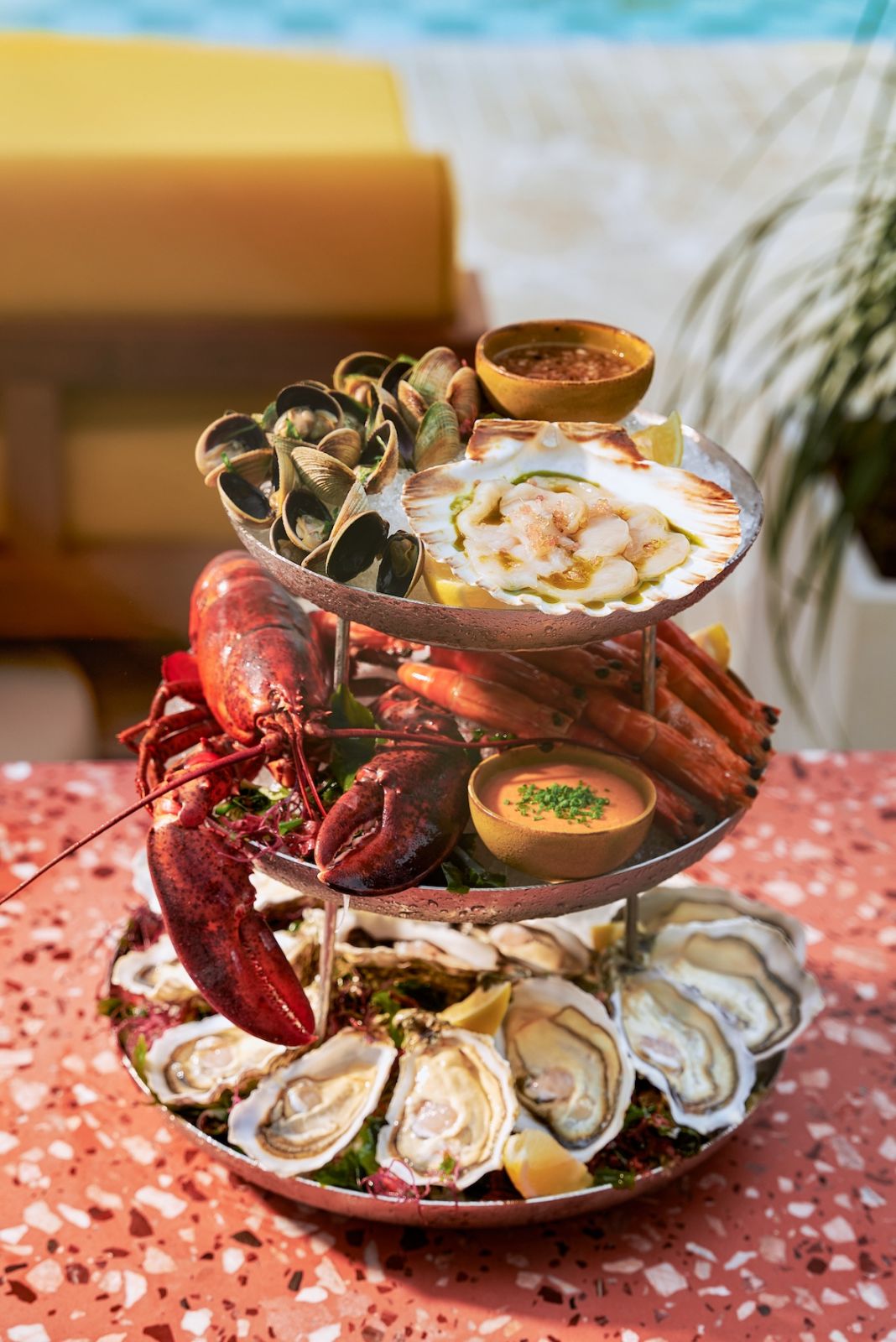 Seafood tower