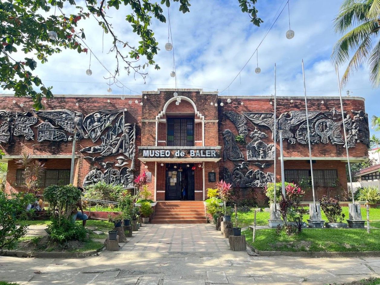 The facade of Museo de Baler located at Quezon Park (Photo: Gabriel Bohol)