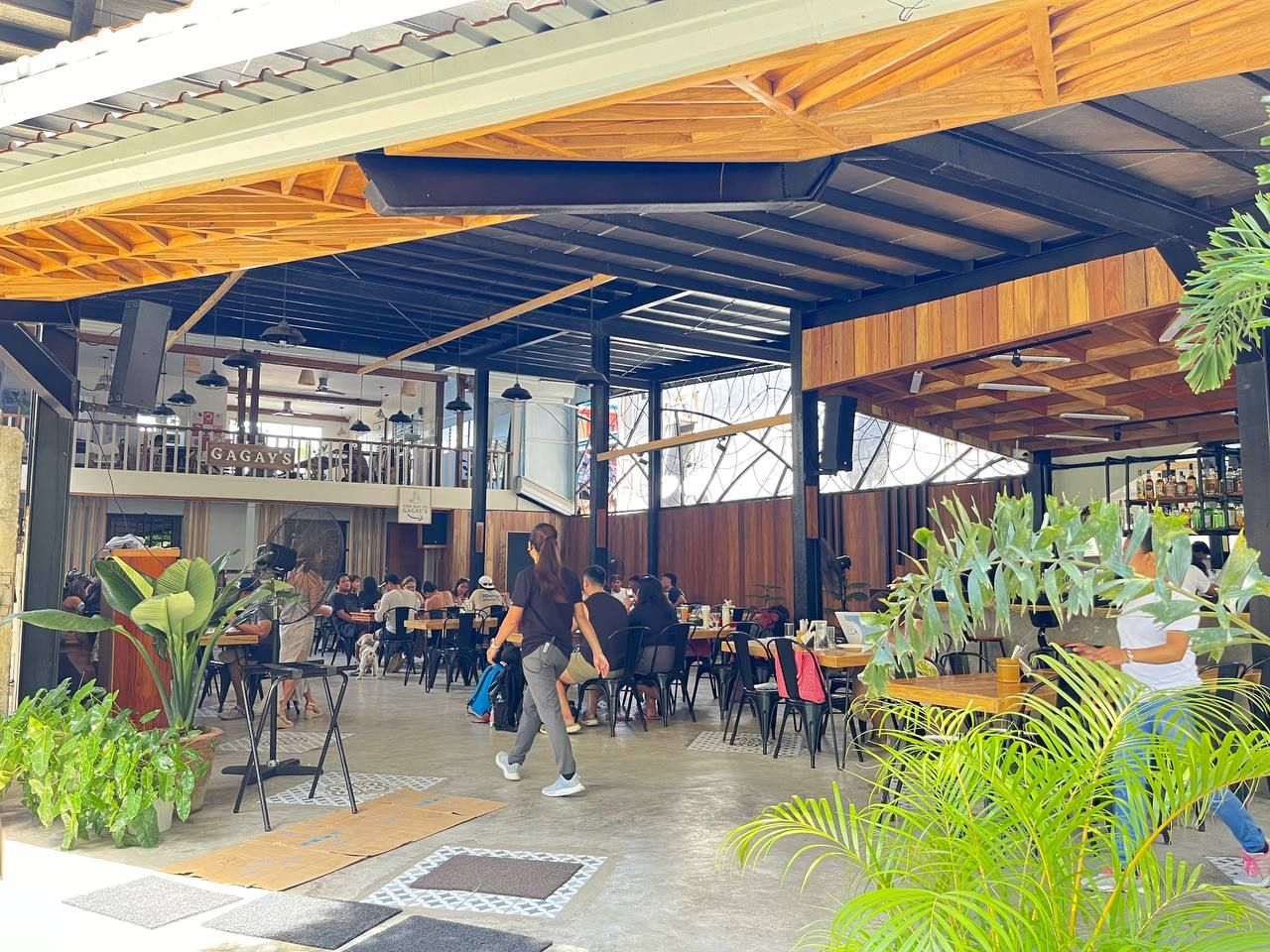 The interior of Kubli Bistro, a popular Filipino fusion restaurant in Baler (Photo: Gabriel Bohol)