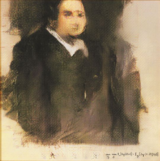 “Portrait of Edmond de Belamy” by Obvious