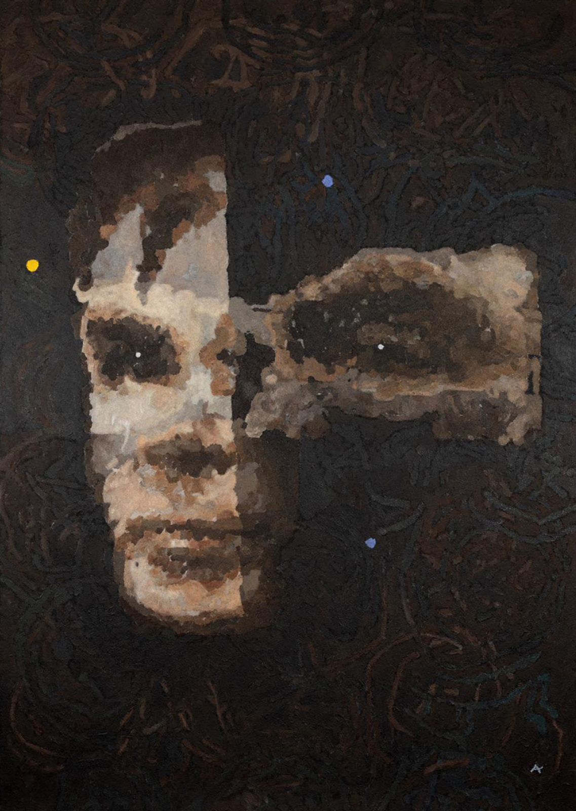 “AI God” by Ai-Da Robot