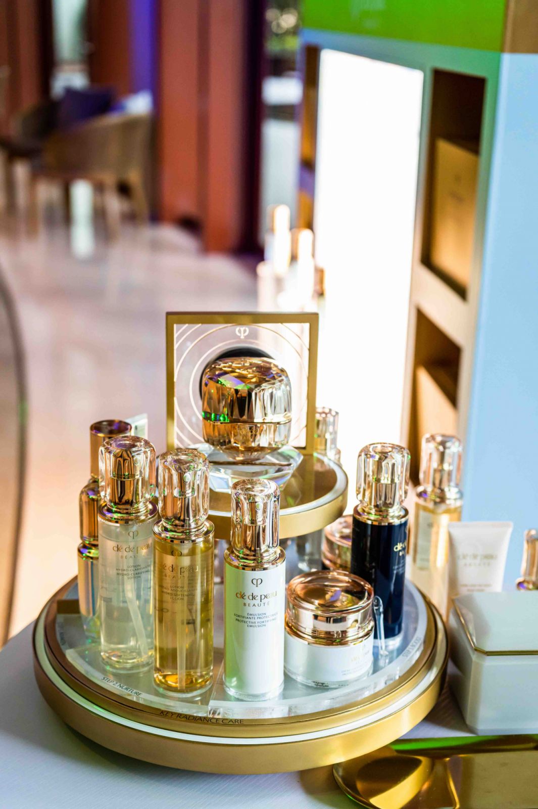 Guests enjoyed Cle de Peau Beauté’s products through soothing mini massages (Photo: Max Chan/Tatler)