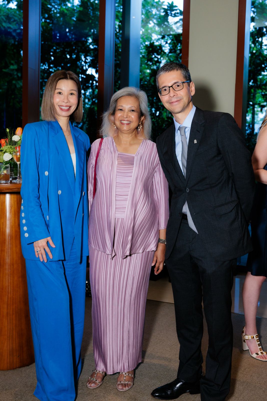 Stephanie Tay, Marina Mahathir and Patrick Lee (Photo: Adrian Lee/Tatler)