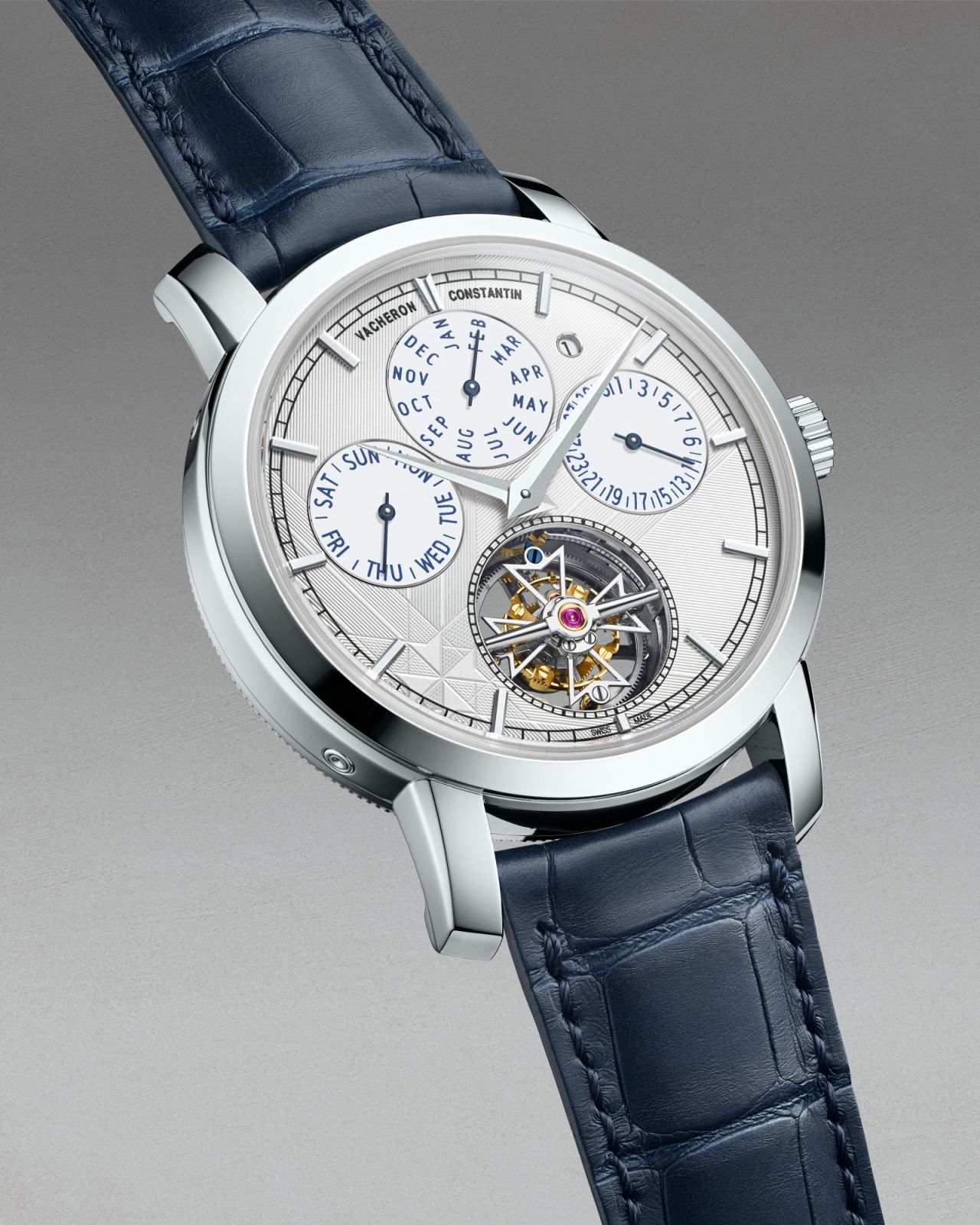 Vacheron Constantin Traditionnelle Tourbillon
Perpetual Calendar in platinum
