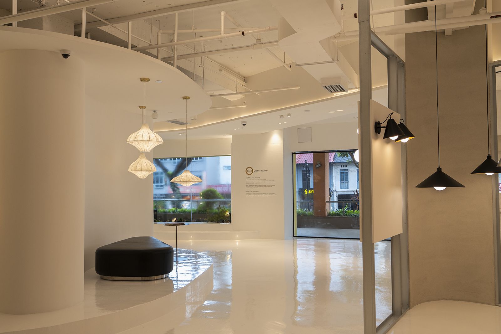 Another view of the interiors at Rooms by Sol Luminaire