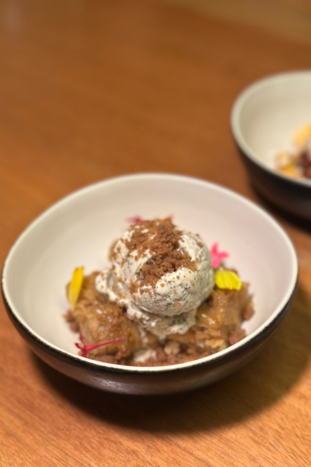 Sourdough bread pudding from Tandem in Legazpi Village