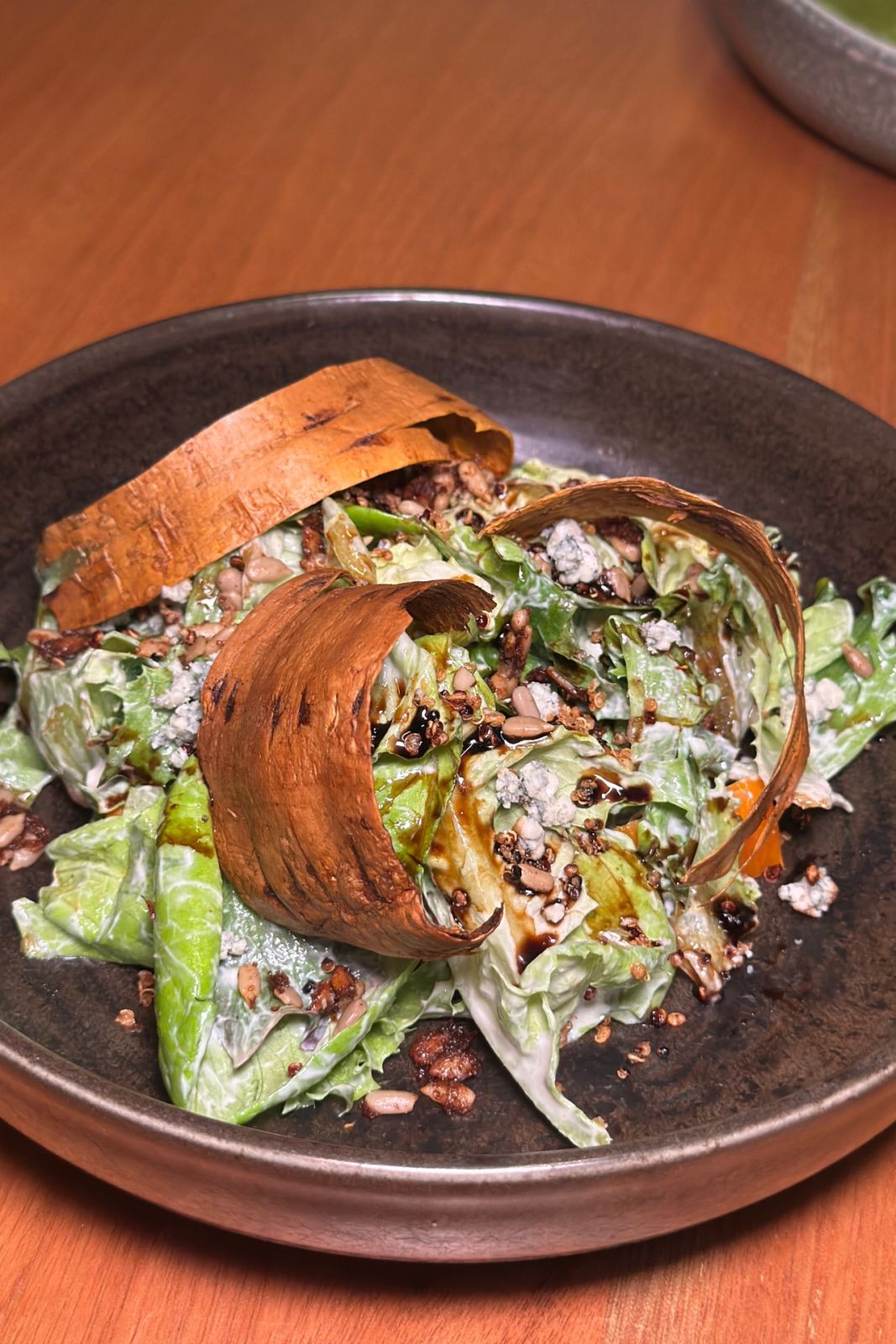 Carrot and smoked yoghurt salad from Tandem in Legazpi Village