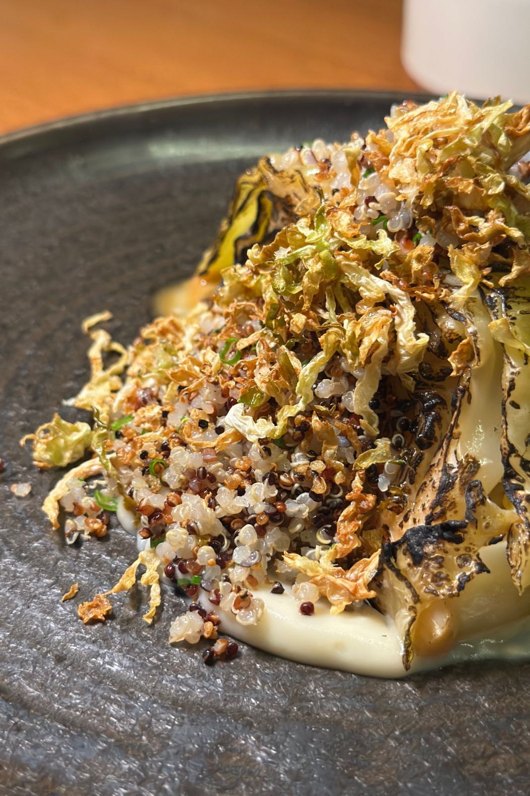 Miso-roasted cabbage salad from Tandem in Legazpi Village