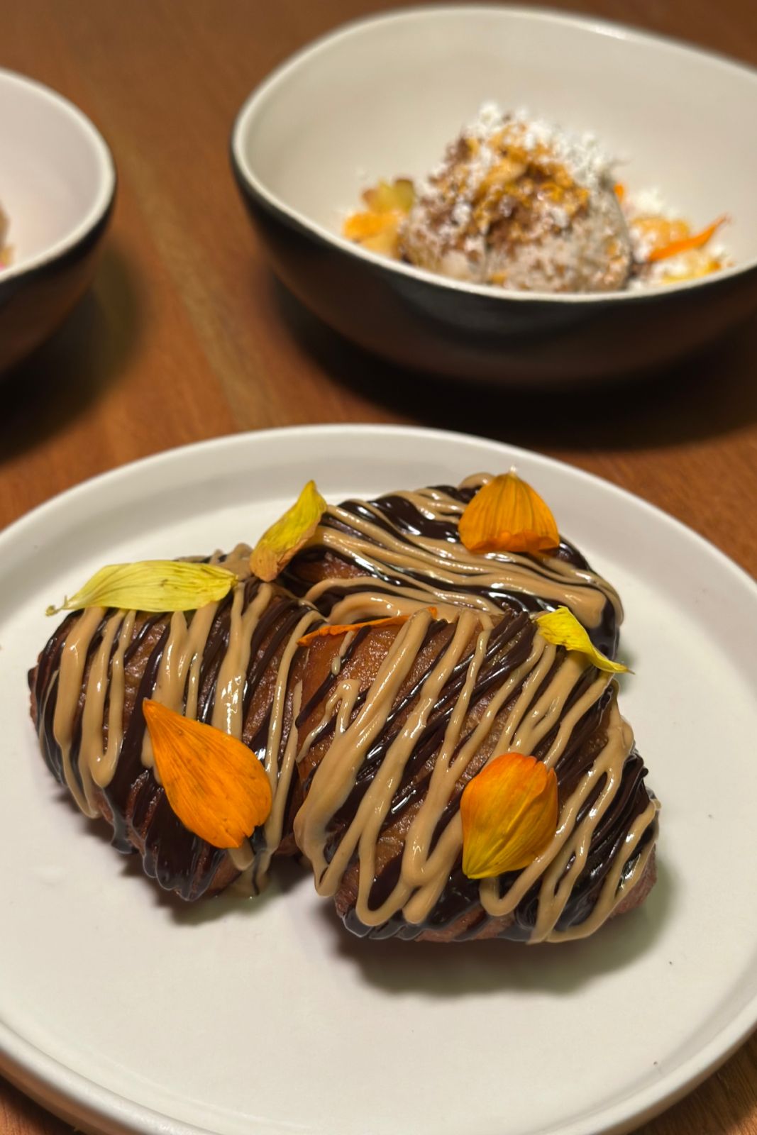 Peanut butter and jelly beignet from Tandem in Legazpi Village
