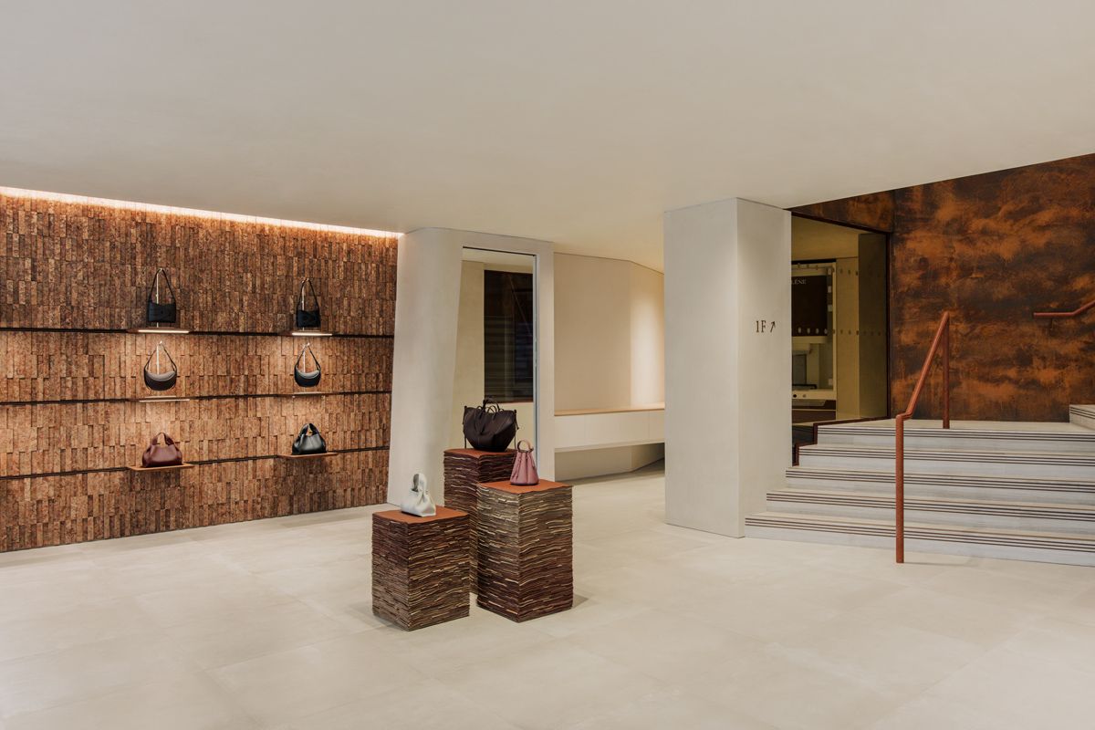 Korean architect Jonghwan Baek employs soft brutalism at the London boutique