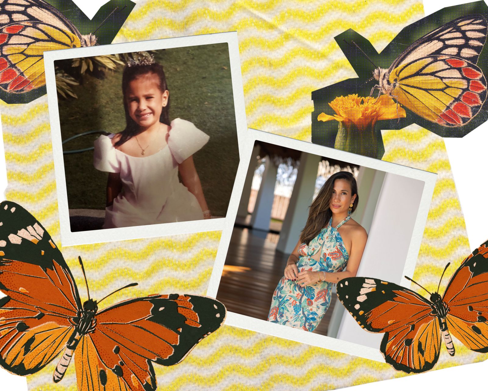 Stephanie Zubiri then and now (Photos: Stephanie Zubiri)