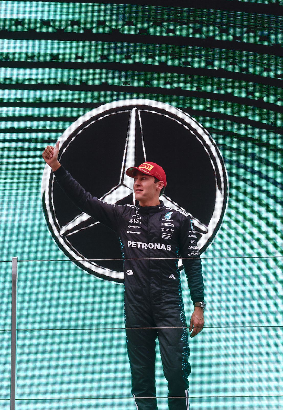Formel 1 - Mercedes-AMG PETRONAS F1 Team, China Grand Prix 2025. George Russell (Photo:Mercedes-AMG)