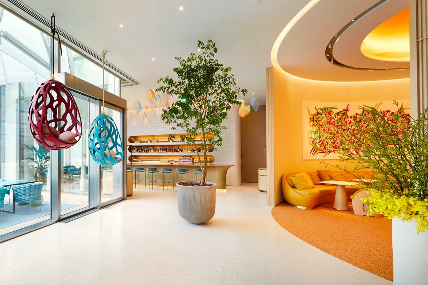 The design seamlessly integrates indoor and outdoor elements (Photo: Louis Vuitton)