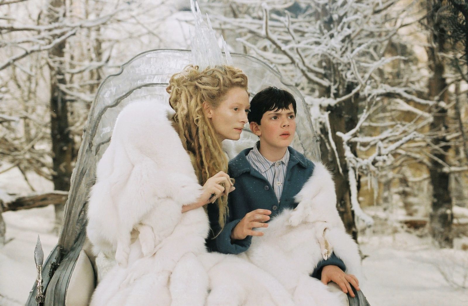 Tilda Swinton รับบทแม่มดขาวในหนังชุด The Chronicles of Narnia
