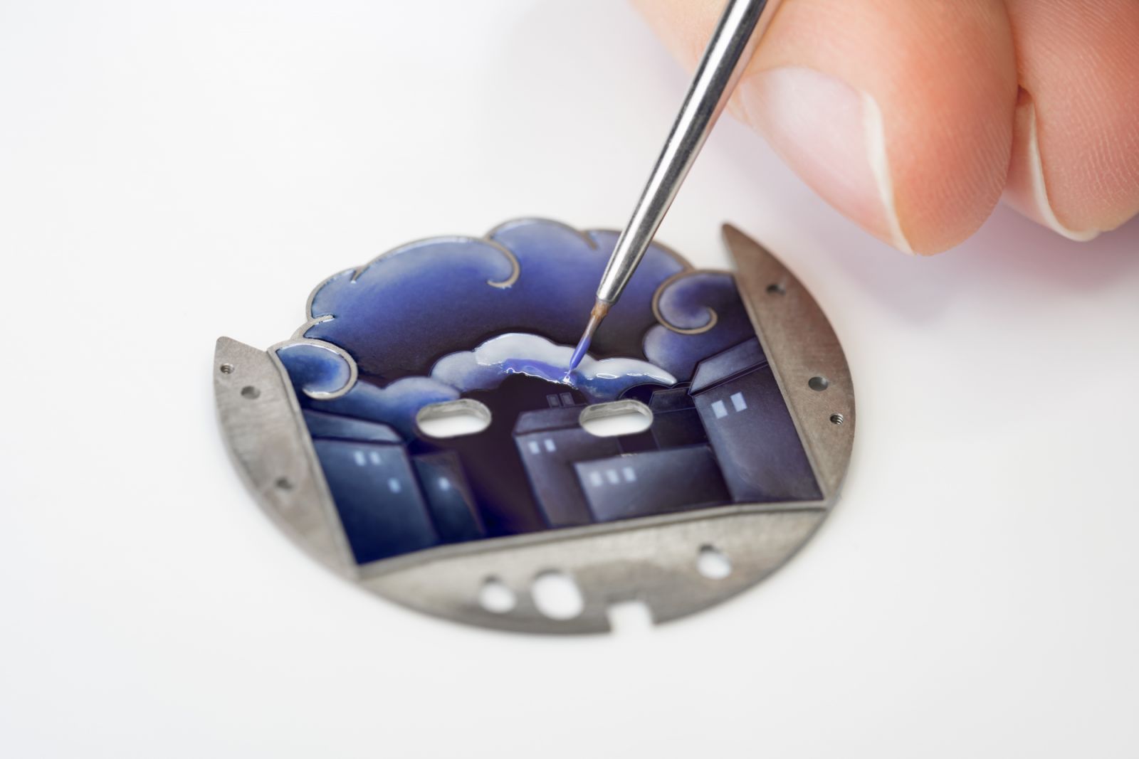 Savoir faire of the Lady Arpels Bal des Amoureux Automate (Photo: courtesy of Van Cleef & Arpels)
