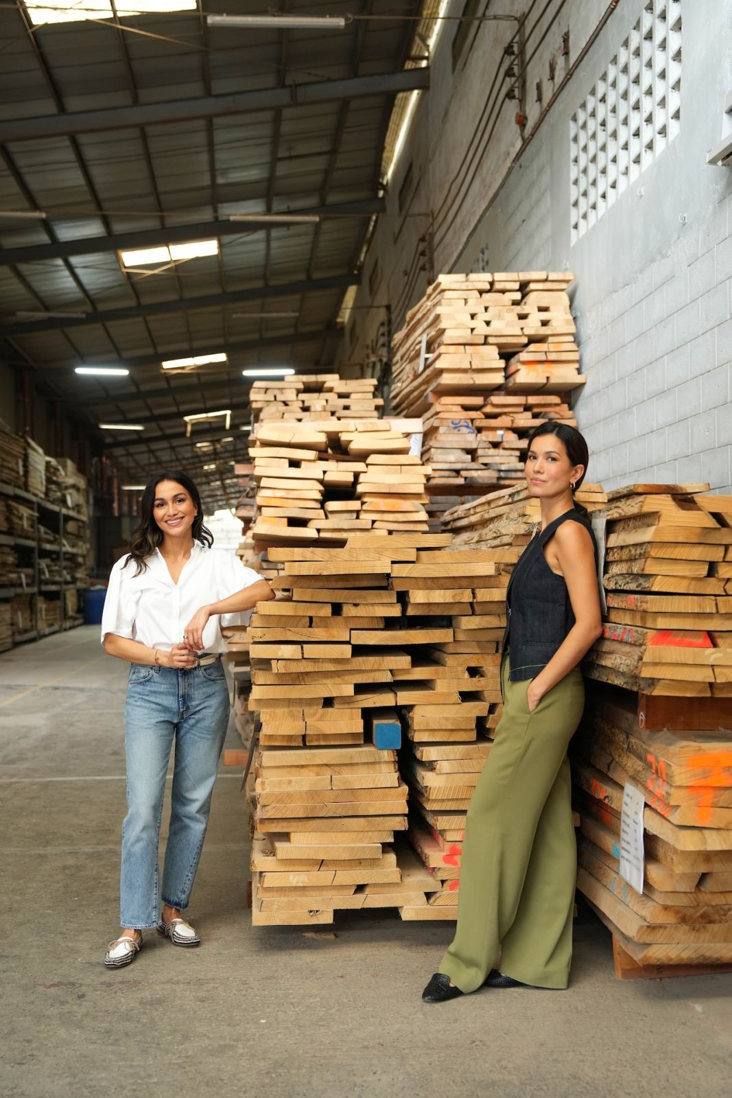 Stephanie Kienle Gonzalez and Jessica Kienle Maxwell of Philux Filipino luxury furniture brand