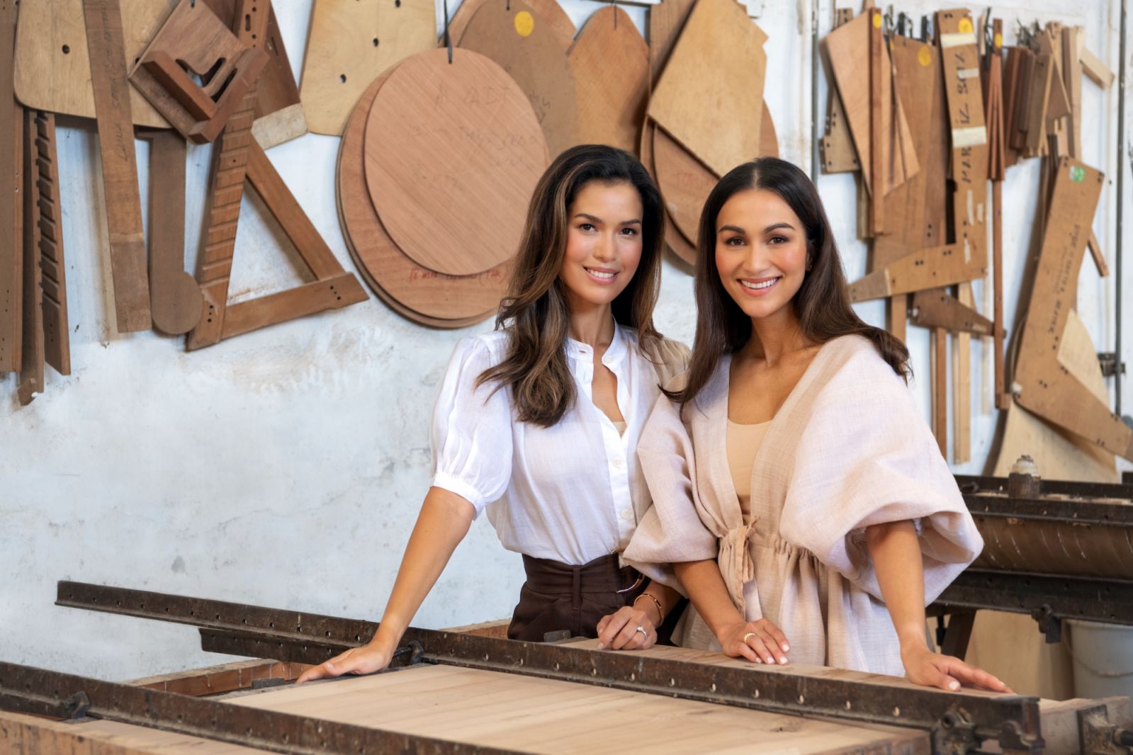 Stephanie Kienle Gonzalez and Jessica Kienle Maxwell of Philux, which provides Filipinos with luxurious yet sustainable furniture selections