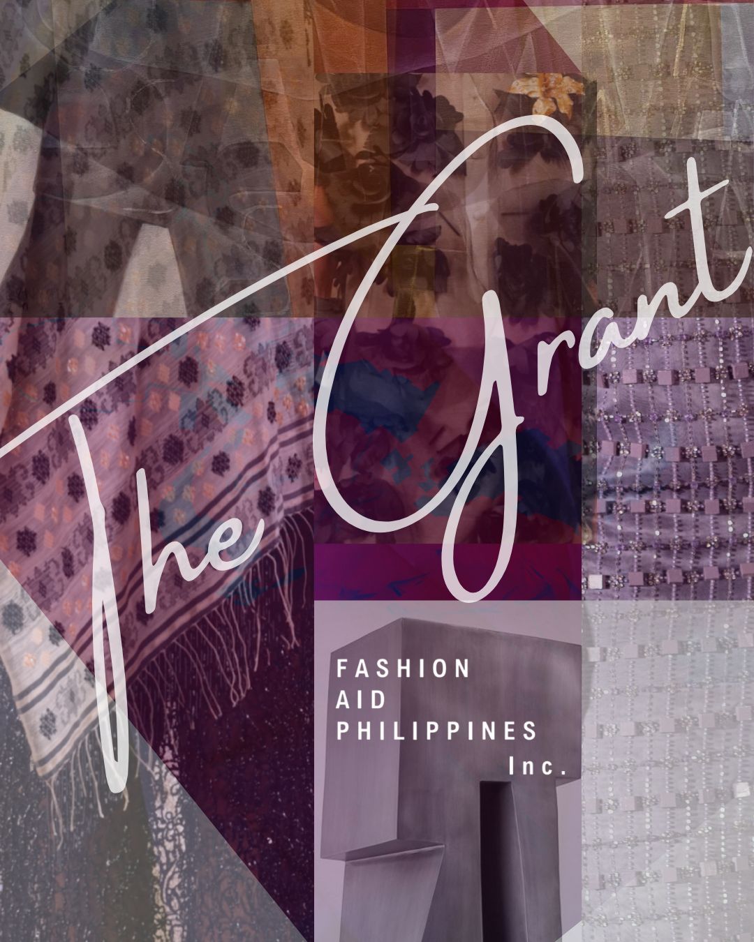 The official poster of Fashion Aid Philippines's The Grant 2025 (Photo: Courtesy of Fashion Aid Philippines)