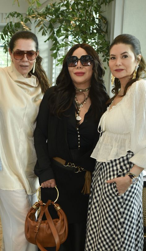 Aliki Pappas, Tina Cuevas and Nikki Teodoro at Fashion Aid Philippines's The Grant 2025 press launch (Photo: Courtesy of Fashion Aid Philippines)