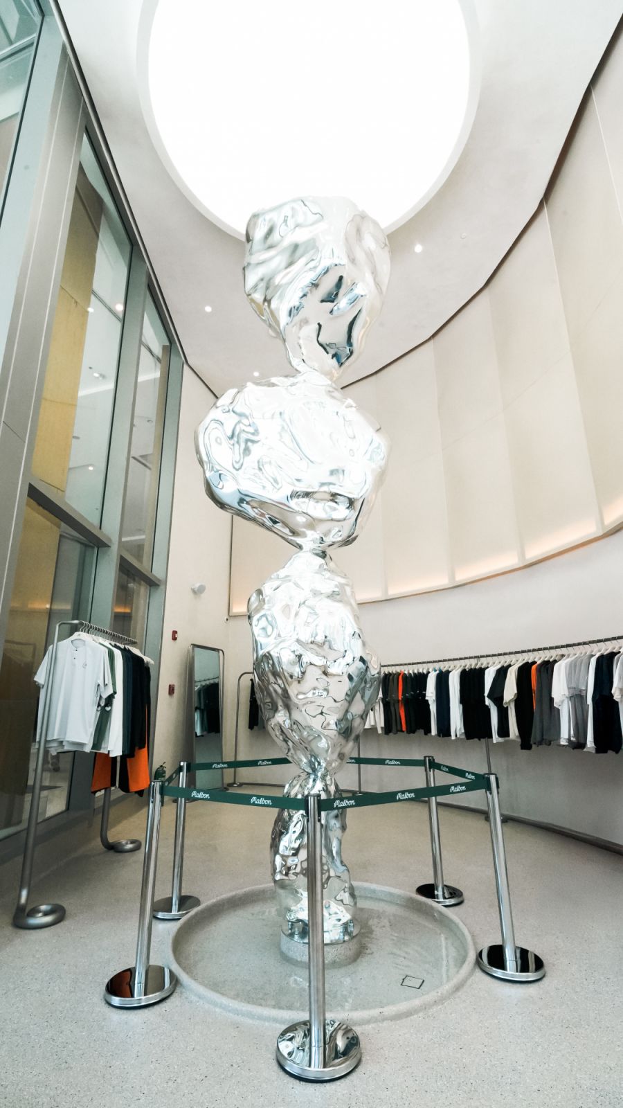 An installation inside the Malbon Golf flagship store (Photo: Kryss Rubio)