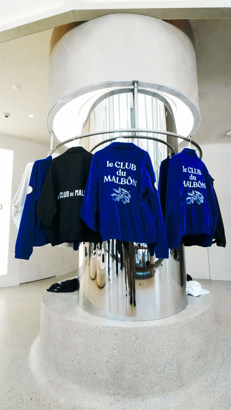 Apparel pictured inside the Malbon Golf flagship store (Photo: Kryss Rubio)