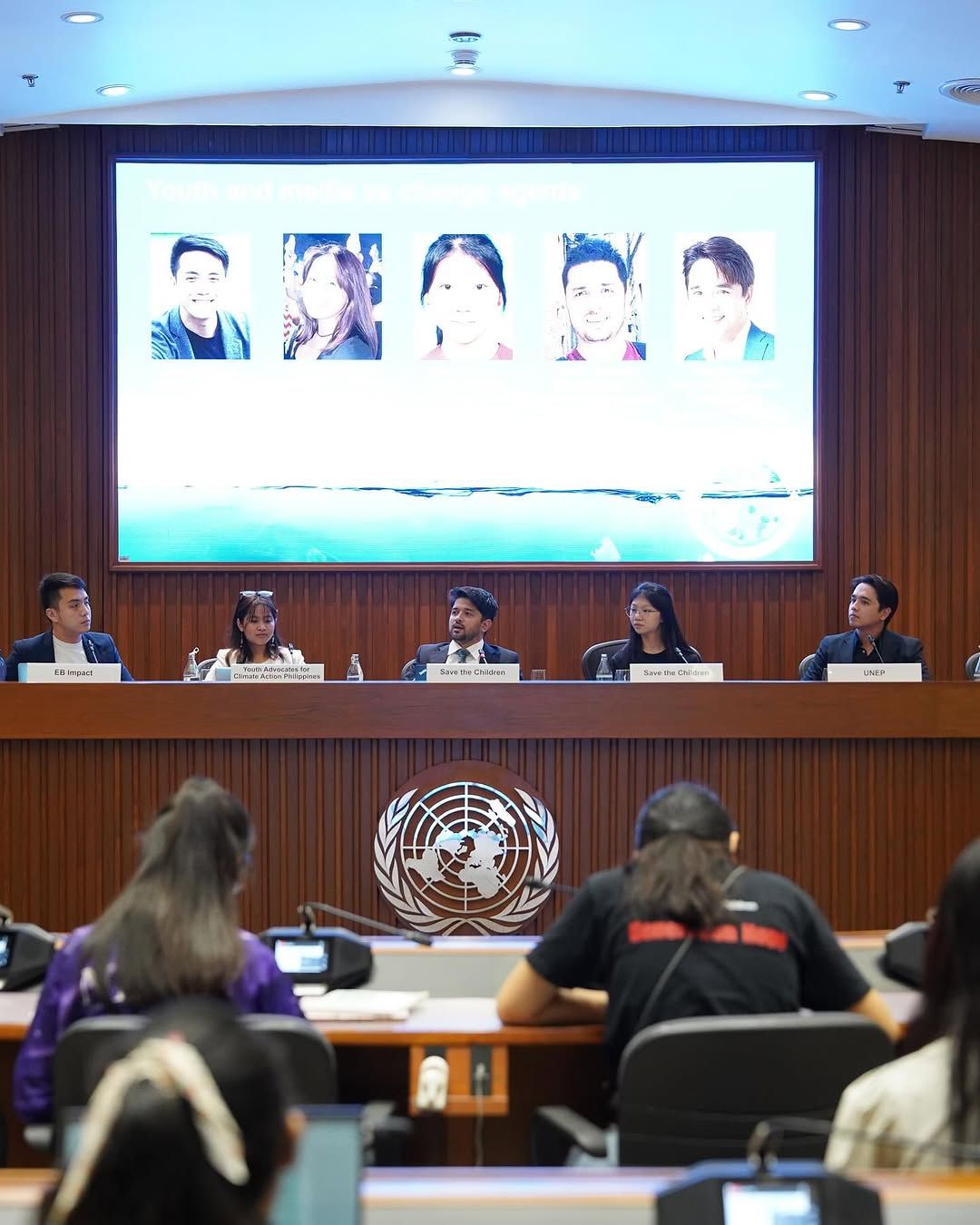 เข้าร่วมกิจกรรมขององค์การสหประชาชาติ ในฐานะทูตสันถวไมตรี UNEP (ภาพ: United Nations)