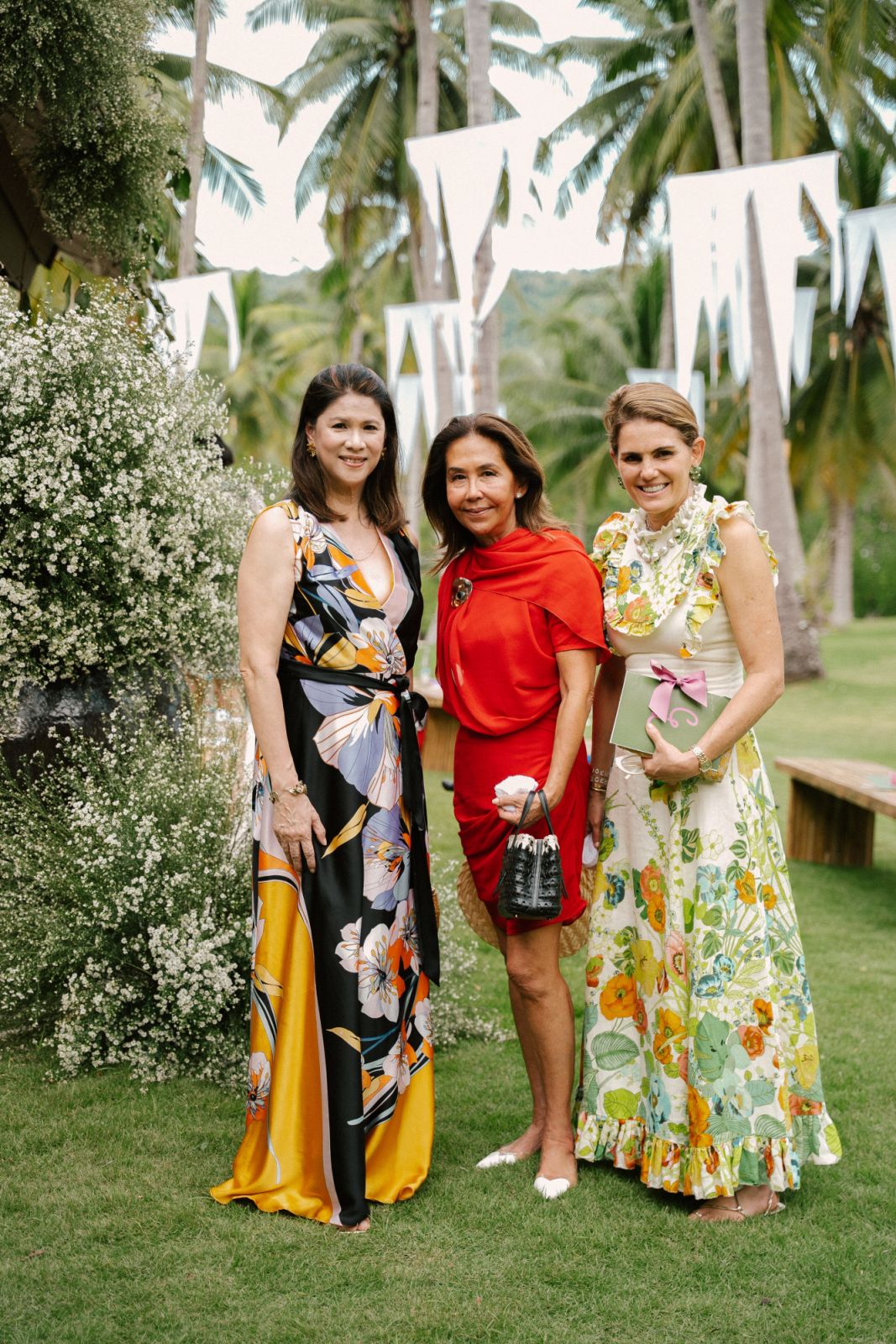 Lizette Cojuangco, Roseanne de Pampelonne, Lizzie Zobel de Ayala