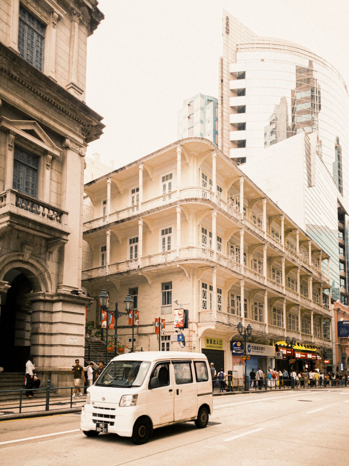 A blend of Portuguese and Chinese heritage, this building in Macau embodies the spirit of “One Country, Two Systems” (Photo: Angela Nicole Guiral)