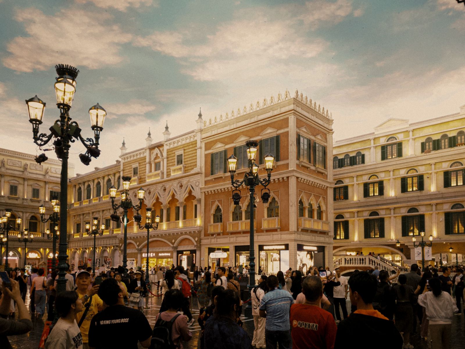 Architectural canals, gondolas, and singing gondoliers under a painted blue sky all add to the charm of the experience in Venetian Macau (Photo: Angela Nicole Guiral)