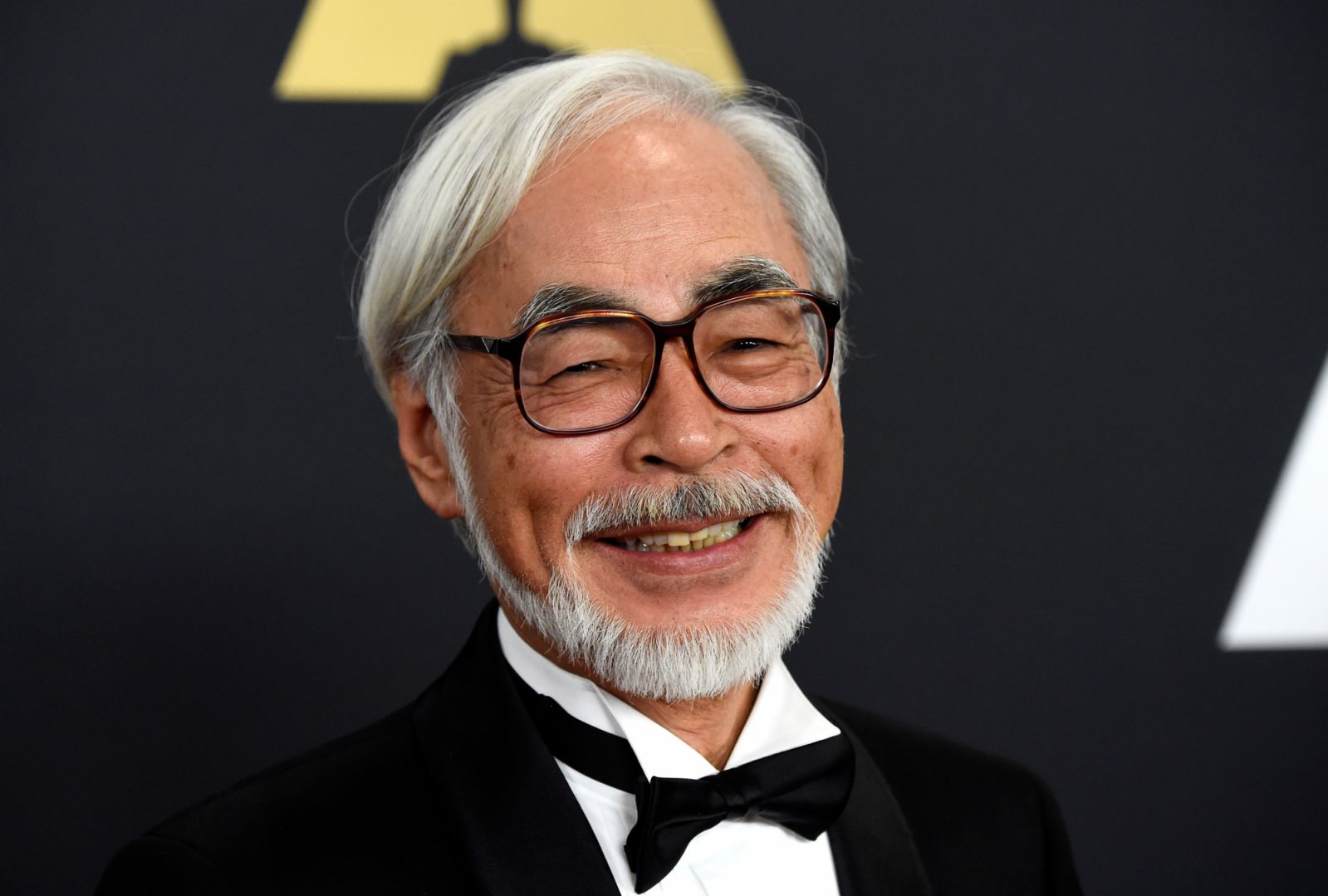 HOLLYWOOD, CA - NOVEMBER 08:  Honoree Hayao Miyazaki attends the Academy Of Motion Picture Arts And Sciences' 2014 Governors Awards at The Ray Dolby Ballroom at Hollywood & Highland Center on November 8, 2014 in Hollywood, California.  (Photo by Frazer Harrison/Getty Images)