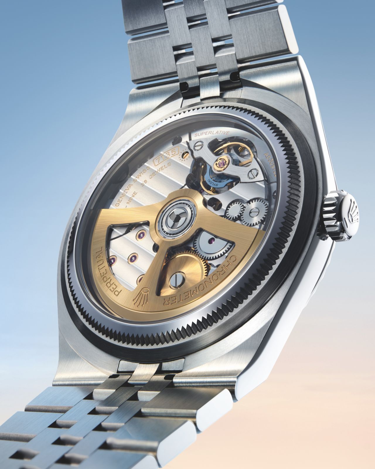 Transparent backcase of the Land-Dweller 40