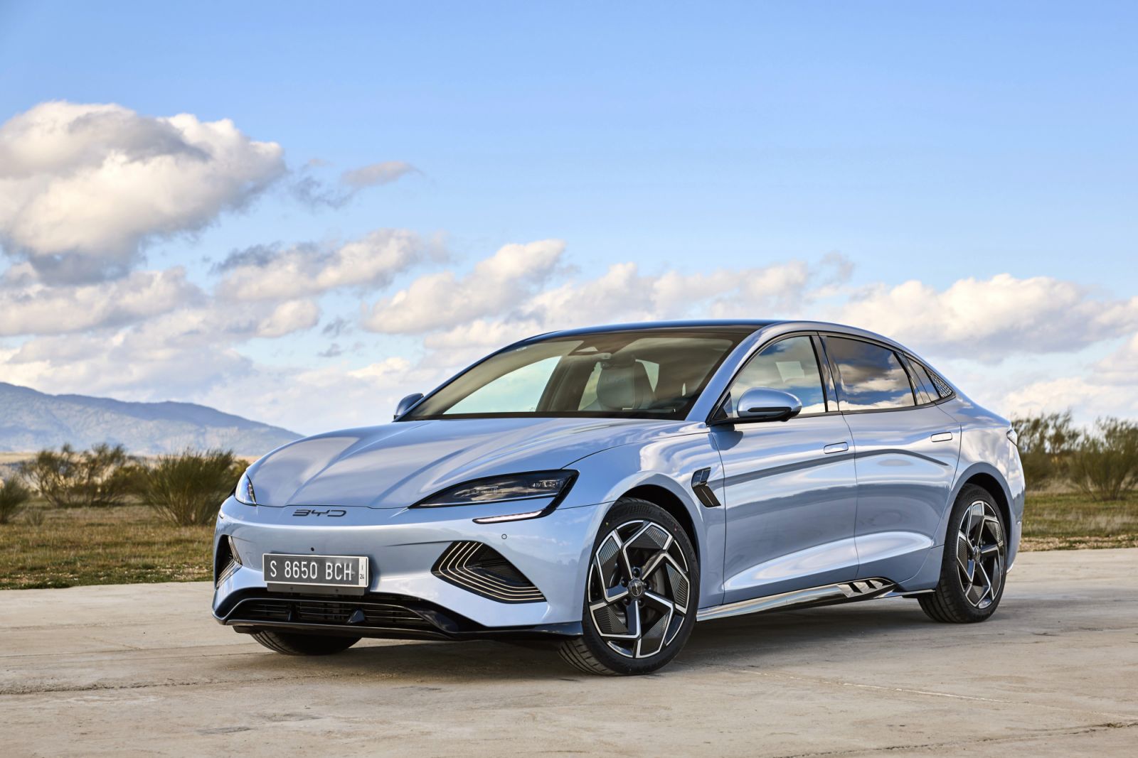 The Seal is BYD's answer to Tesla's Model 3 (Photo: BYD)