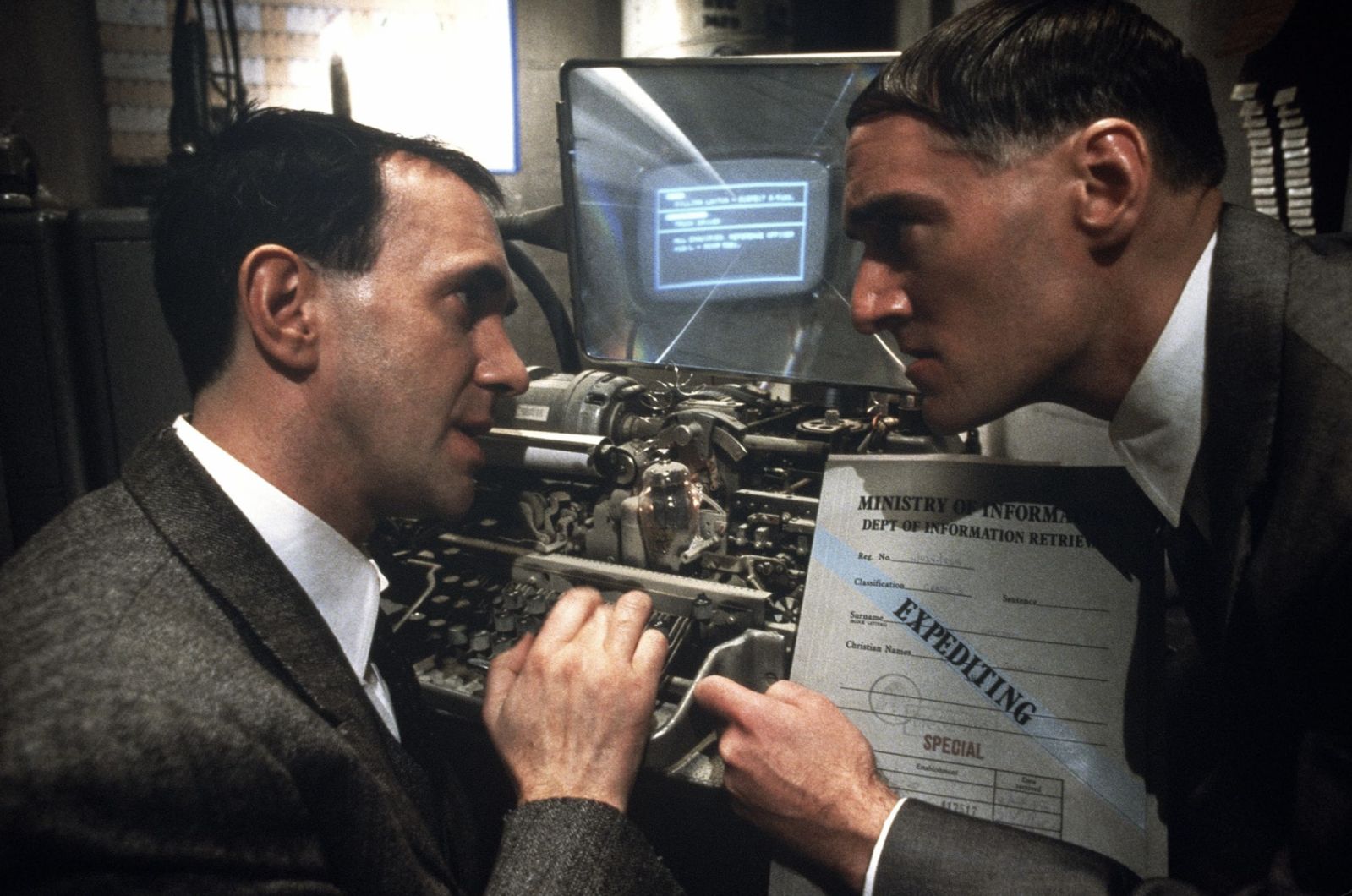 Jonathan Pryce and Charles McKeown in Brazil (Photo: IMDB)