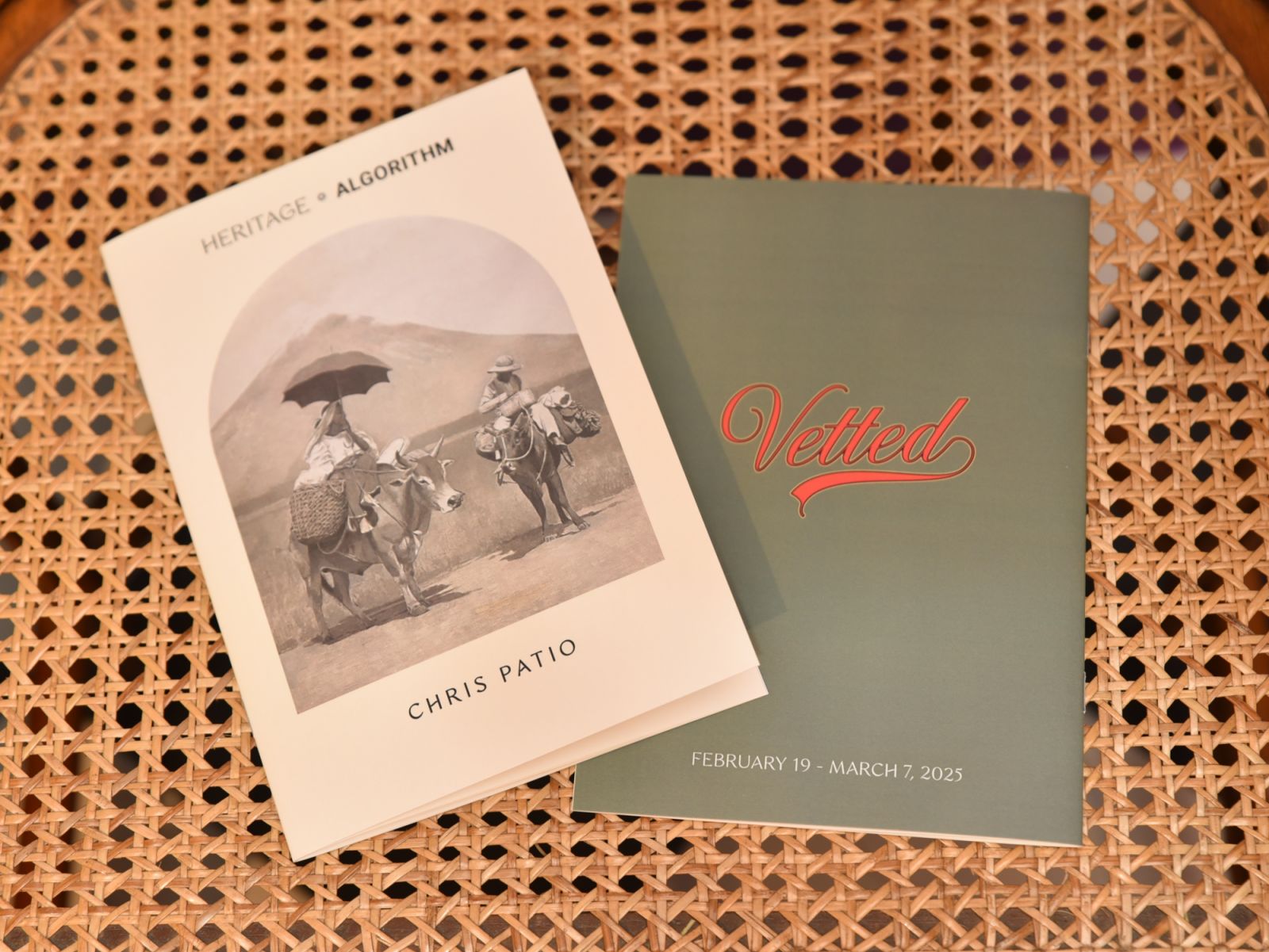 Chris Patio’s first solo show in Manila, ‘Heritage & Algorithm’ (Photo: Willy Saw)
