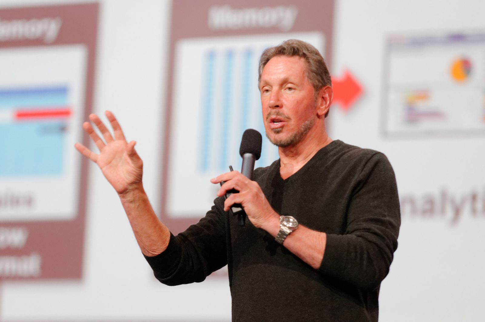 Larry Ellison, Oracle co-founder (Photo: WikiCommons/Oracle PR)