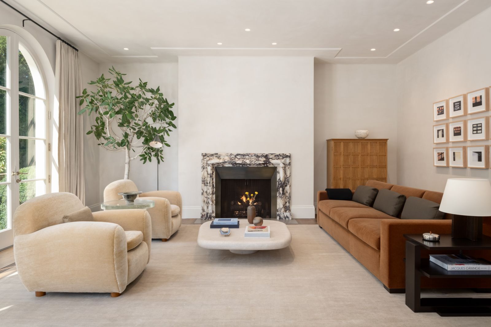 A blend of classic elegance with contemporary luxury through elevated, tactile materials