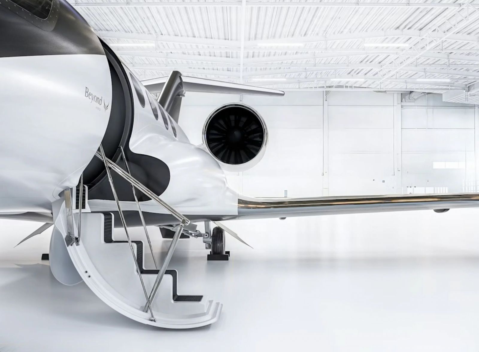 Concept image of Beyond Aero’s BYA-1 sustainable private jet (photo: Beyond Aero)