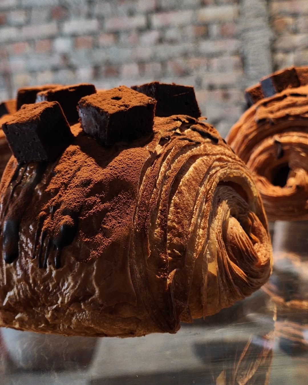 Brownie chocolatine at Blöom (Photo: Instagram / @ broomartisanbakery