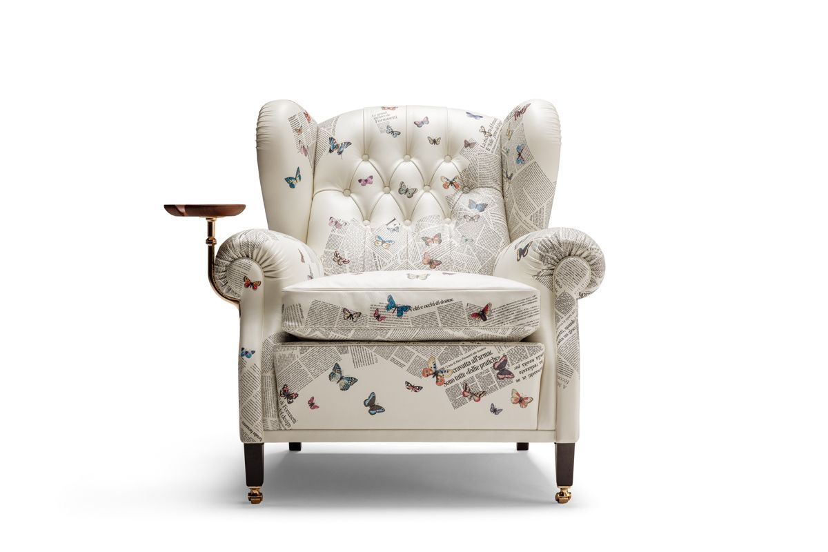 Poltrona Frau and Fornasetti's piece at Milan Design Week 2025