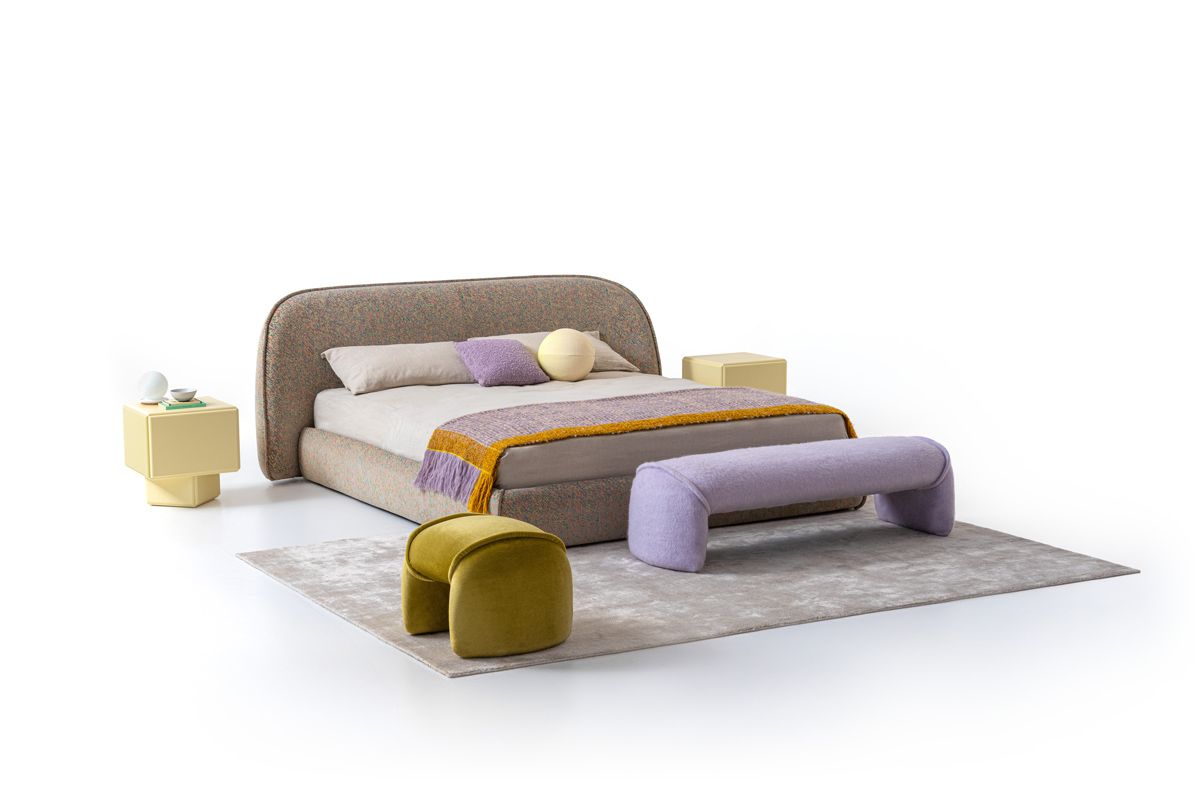Moroso's bed collection by Patricia Urquiola at Milan Design Week 2025