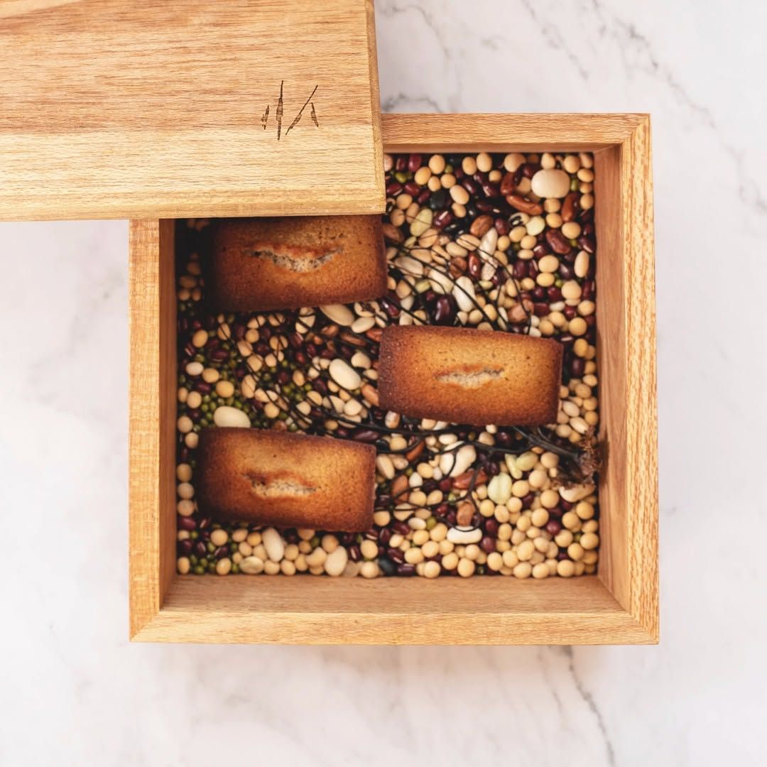 The financier is the signature mignardise for Whitegrass (Photo: Instagram/@whitegrass.sg)