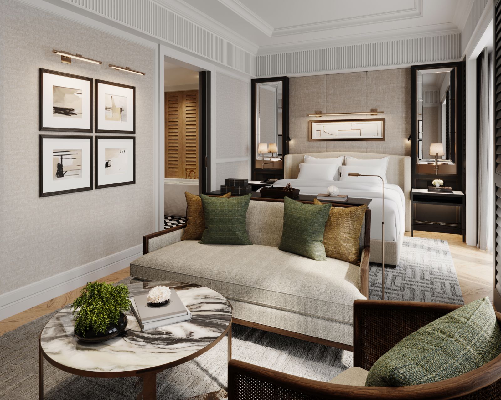 Each suite is designed to offer the perfect balance of space and
luxuries to ensure guests have a memorable stay at The
Laurus, a Luxury Collection Resort.