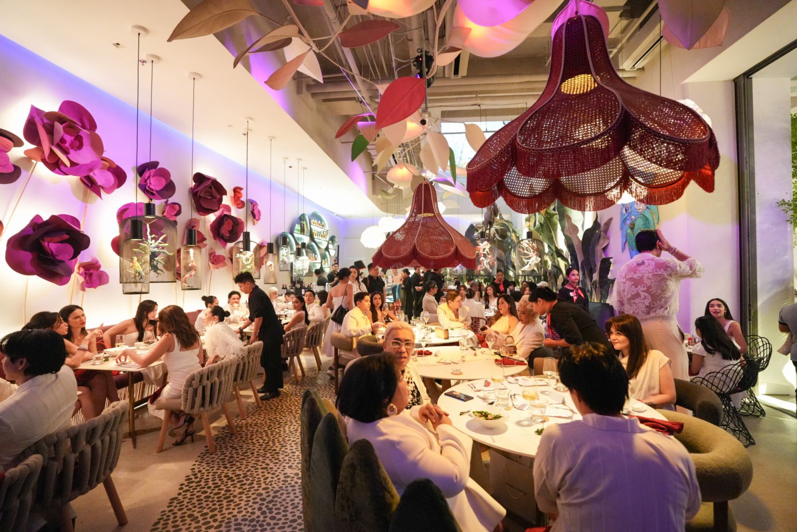 An intimate, lovely birthday dinner at Kenneth Cobonpue’s Fable Café + Lounge (Photo: Daniel Tan)