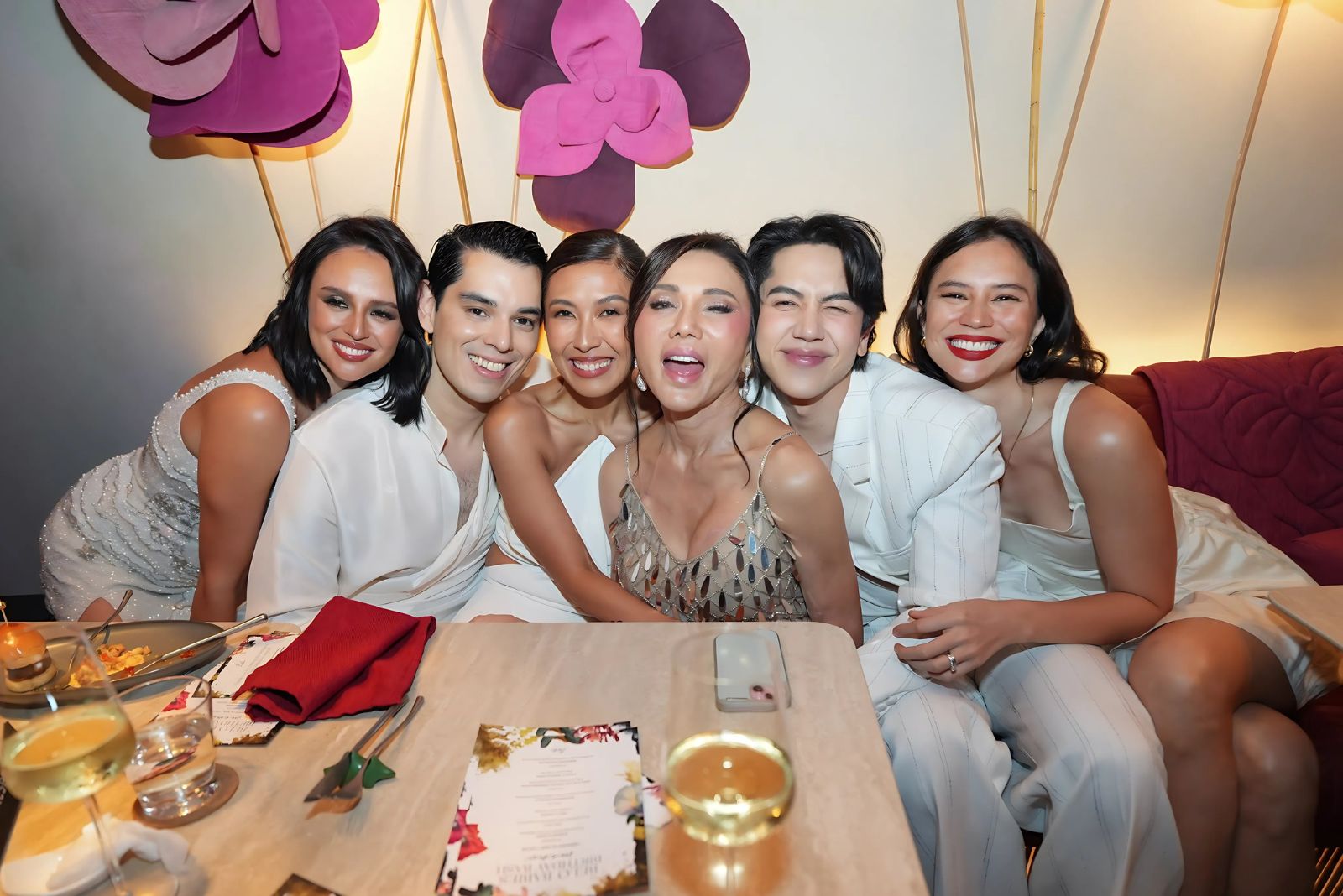 This year, Dr Vicki Belo, the beloved doctor to the stars decided to embrace the love around her and celebrate in grand fashion (Photo: Daniel Tan)