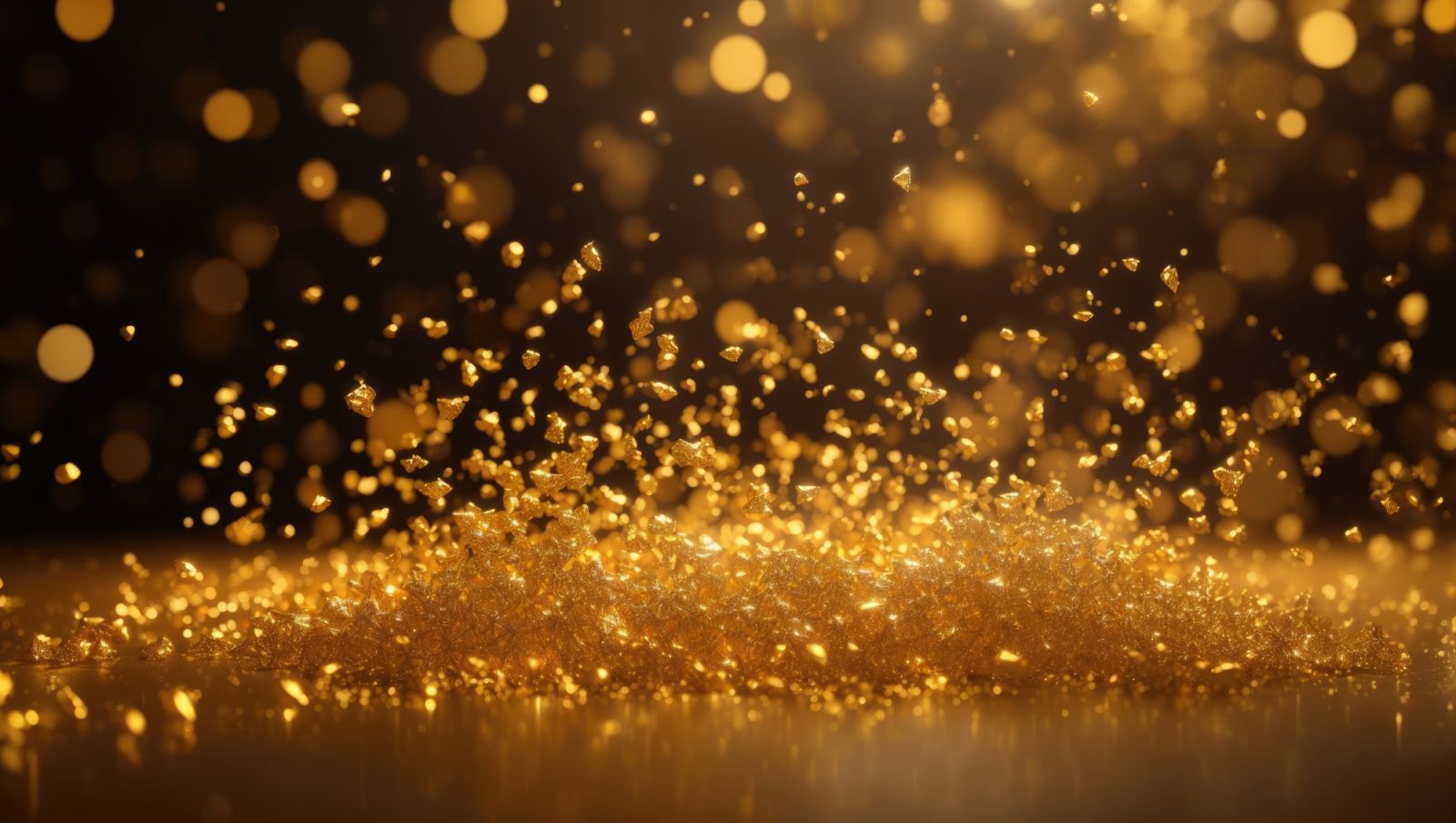 "Golden Elegance: A Shimmering Realm of Luxury and Intrigue"