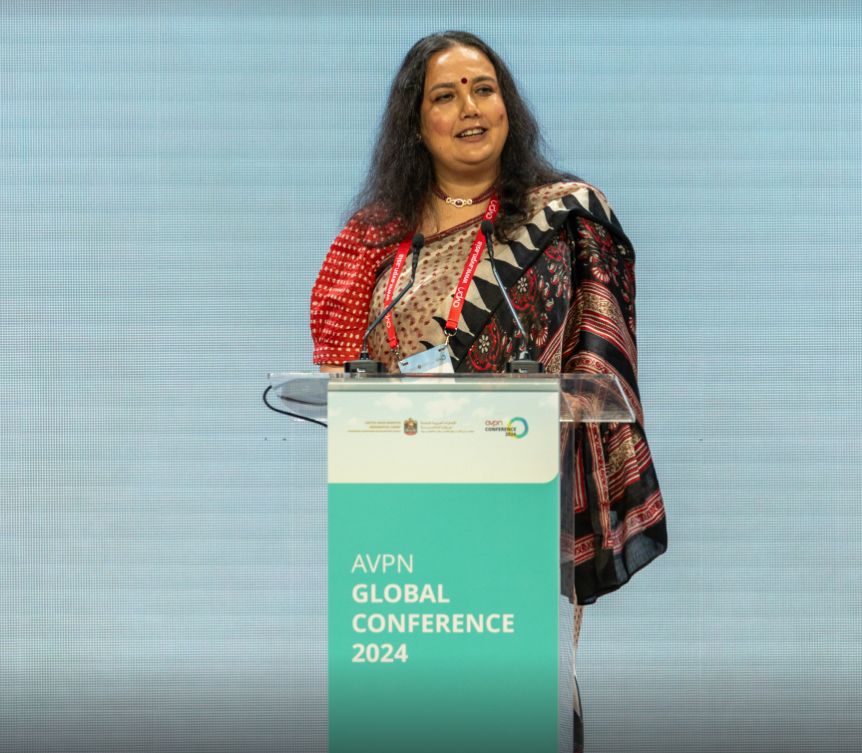Naina at the AVPN Global Conference 2024