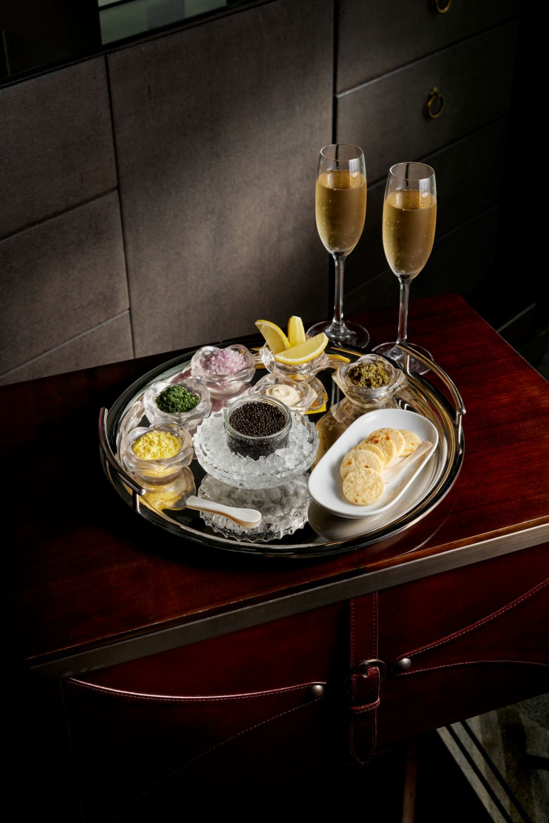 Caviar goodness with Chive and Smoked Potato Espuma (Photo: St. Regis KL)