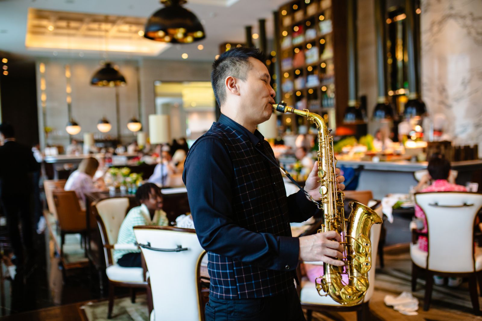 Live music at The Brasserie (Photo: St Regis KL)