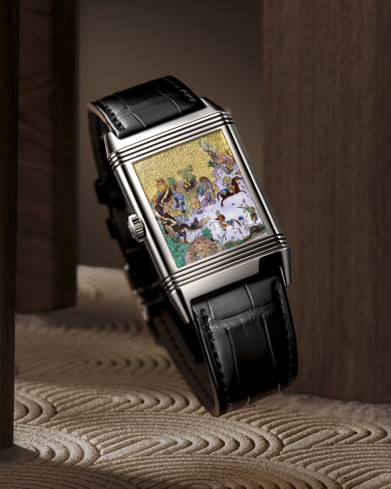 Jaeger-LeCoultre Reverso Tribute Enamel ‘Shahnameh’ (Photo: courtesy of Jaeger-LeCoultre)