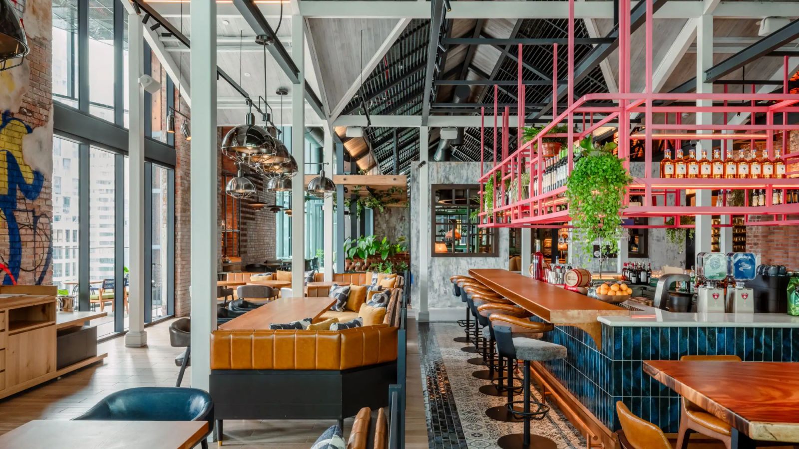 Interior at IL Forno (Photo: Hyatt Centric)
